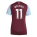 Maillot de foot Aston Villa Ollie Watkins #11 Domicile vêtements Femmes 2024-25 Manches Courtes